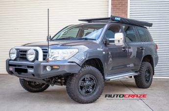 TOYOTA LANDCRUSIER ROCKSTAR XD 3 MATTE BLACK